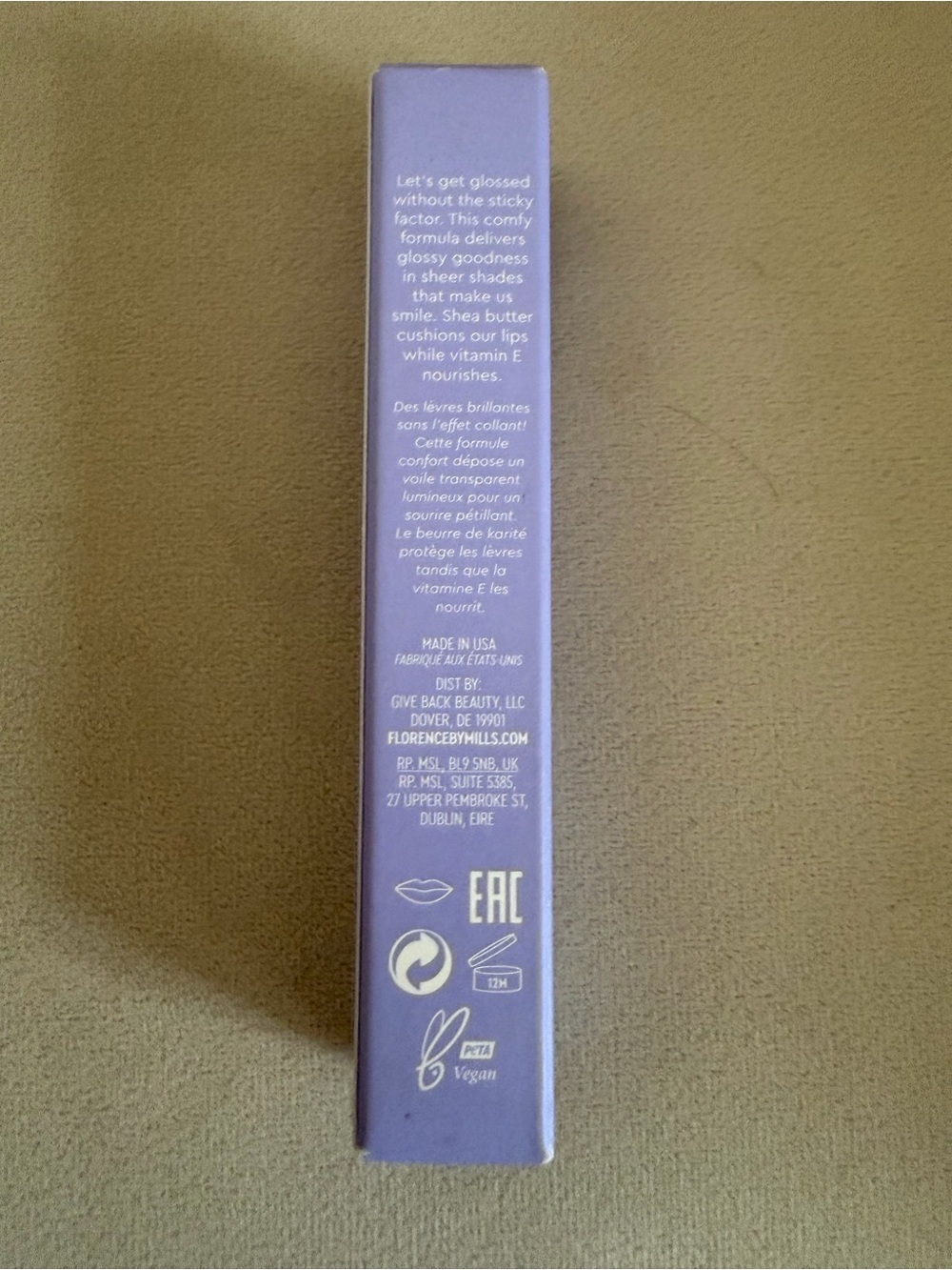 Florence by Mills Get Glossed Lip Gloss High-Shine Clear Balm Makeup Beuty - Picture 6 of 6